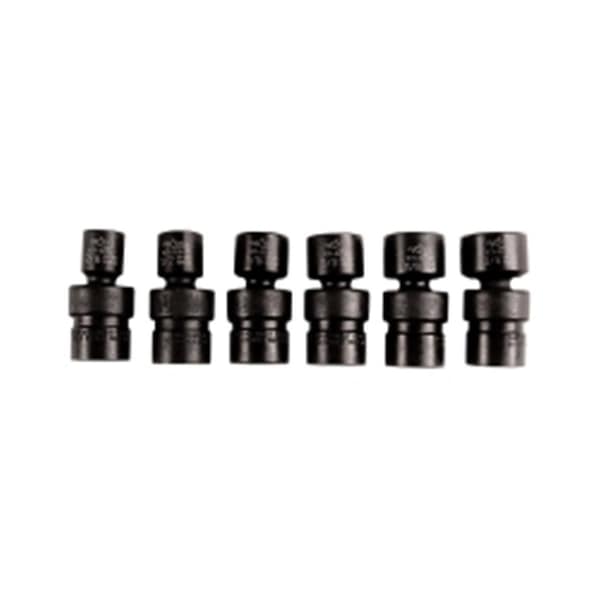 0.37 in. Drive Flex Impact Socket Set, 6 Piece